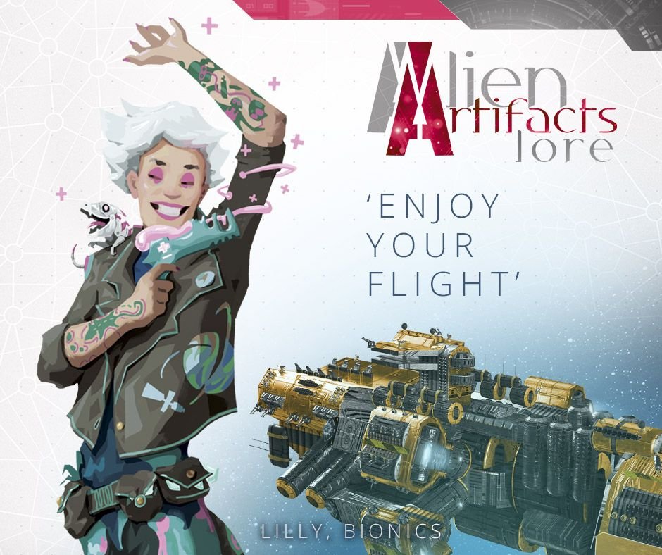 Alien Artifacts lore Enjoy your flight.