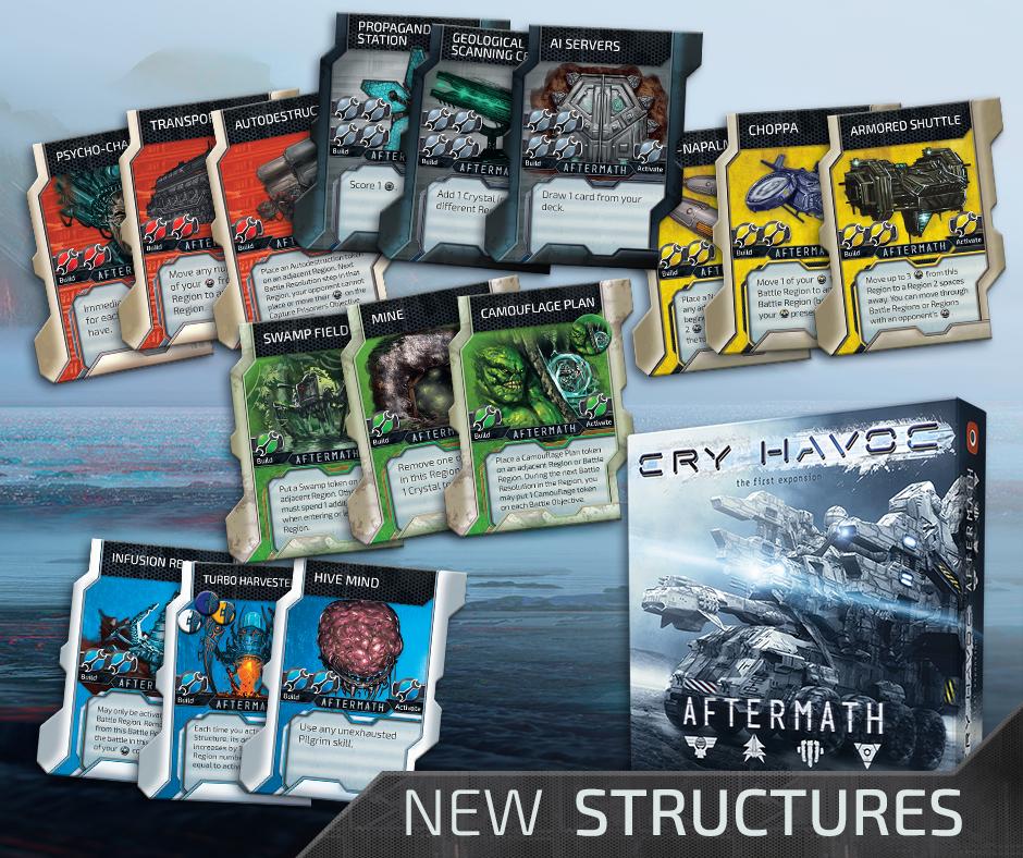 New structures in Cry Havoc: Aftermath