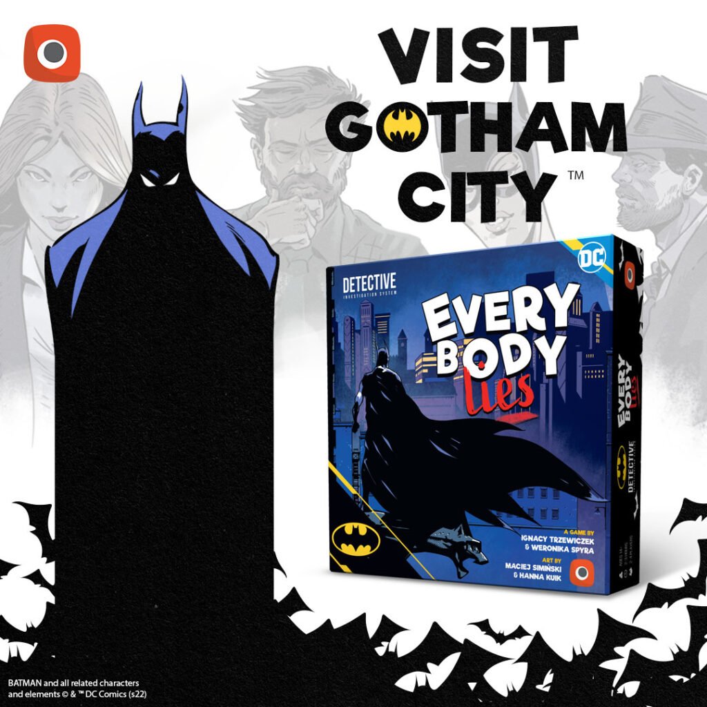 Portal Games launches pre-orders of Batman: Everybody Lies | Board Games  That Tell Stories