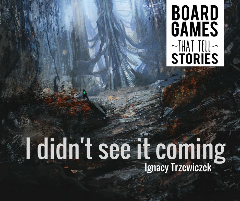 I didn't see it coming