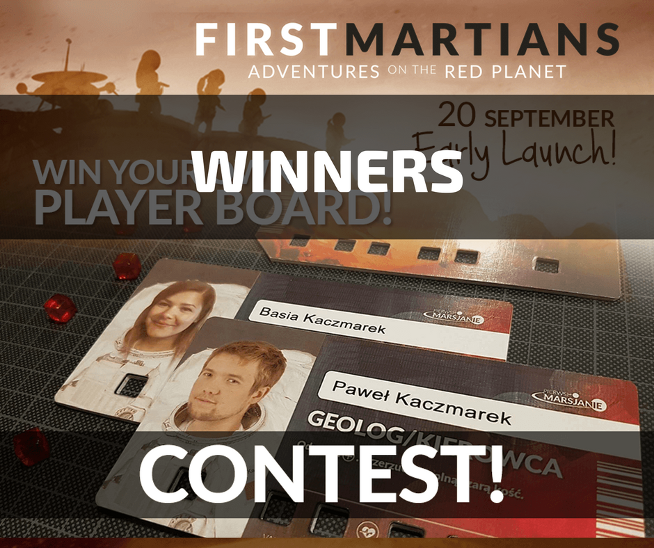 First Martians Early Launch Photo Contest Winners