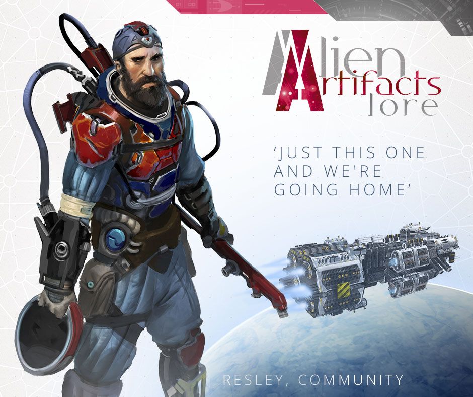 Welcome to the Alien Artifacts Universe